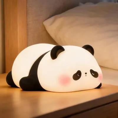CUTE SILICON LED PLUSHY NIGHT LAMP USB RECHARGEABLE TOUCH CONTROL