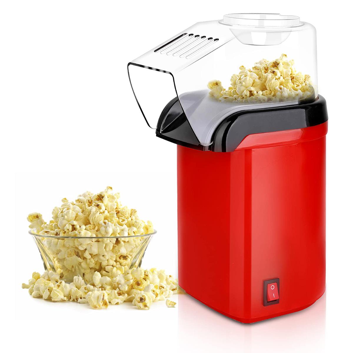 Hot Air Popper Electric Pop Corn Maker Healthy Quick Snack Popcorn Machine
