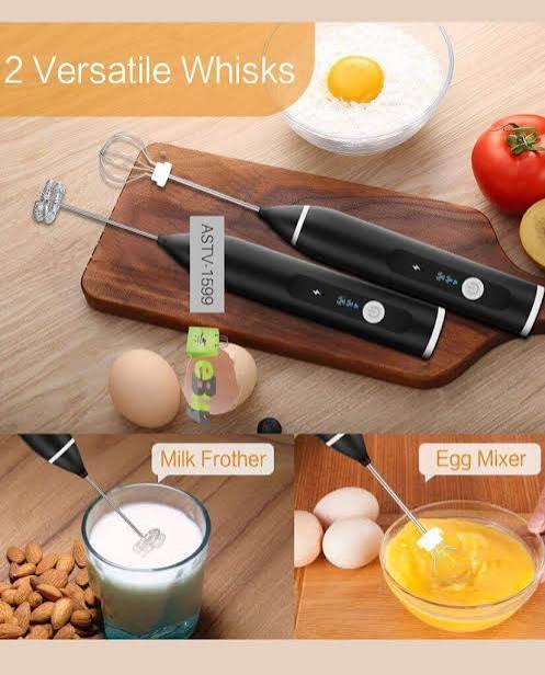 COFFEE BEATER WITH HEAVY DUTY MACHINE RECHARGEABLE TYPE-C & FREE SHIPPING