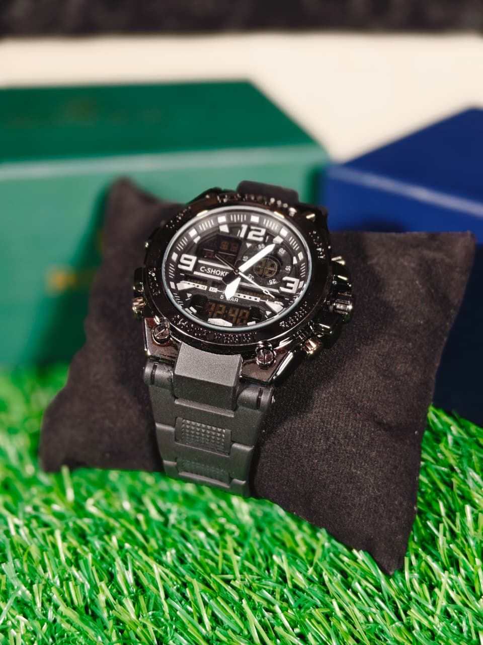 C-SHOKE IN AGGRESSIVE STYLE PHYSICAL OR DIGITAL DIALS WITH FREE BOX OR FREE SHIPPING