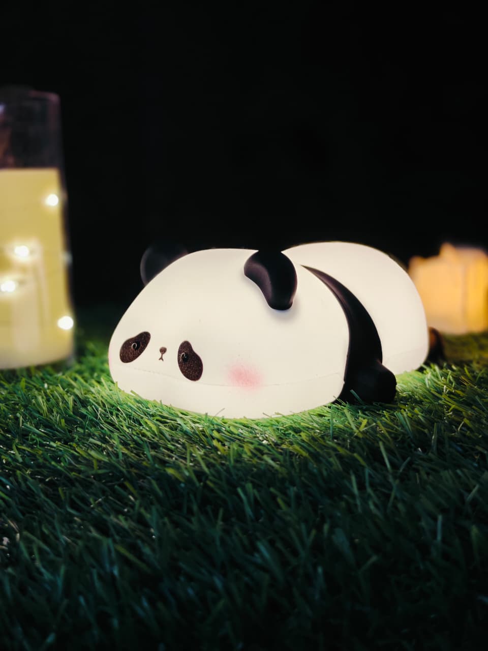 CUTE SILICON LED PLUSHY NIGHT LAMP USB RECHARGEABLE TOUCH CONTROL
